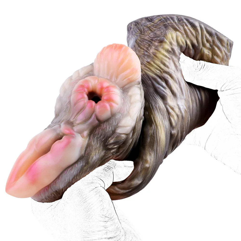 Camel Pocket Pussy — Dual-Opening Animal Masturbator | Fetish-Grade Silicone