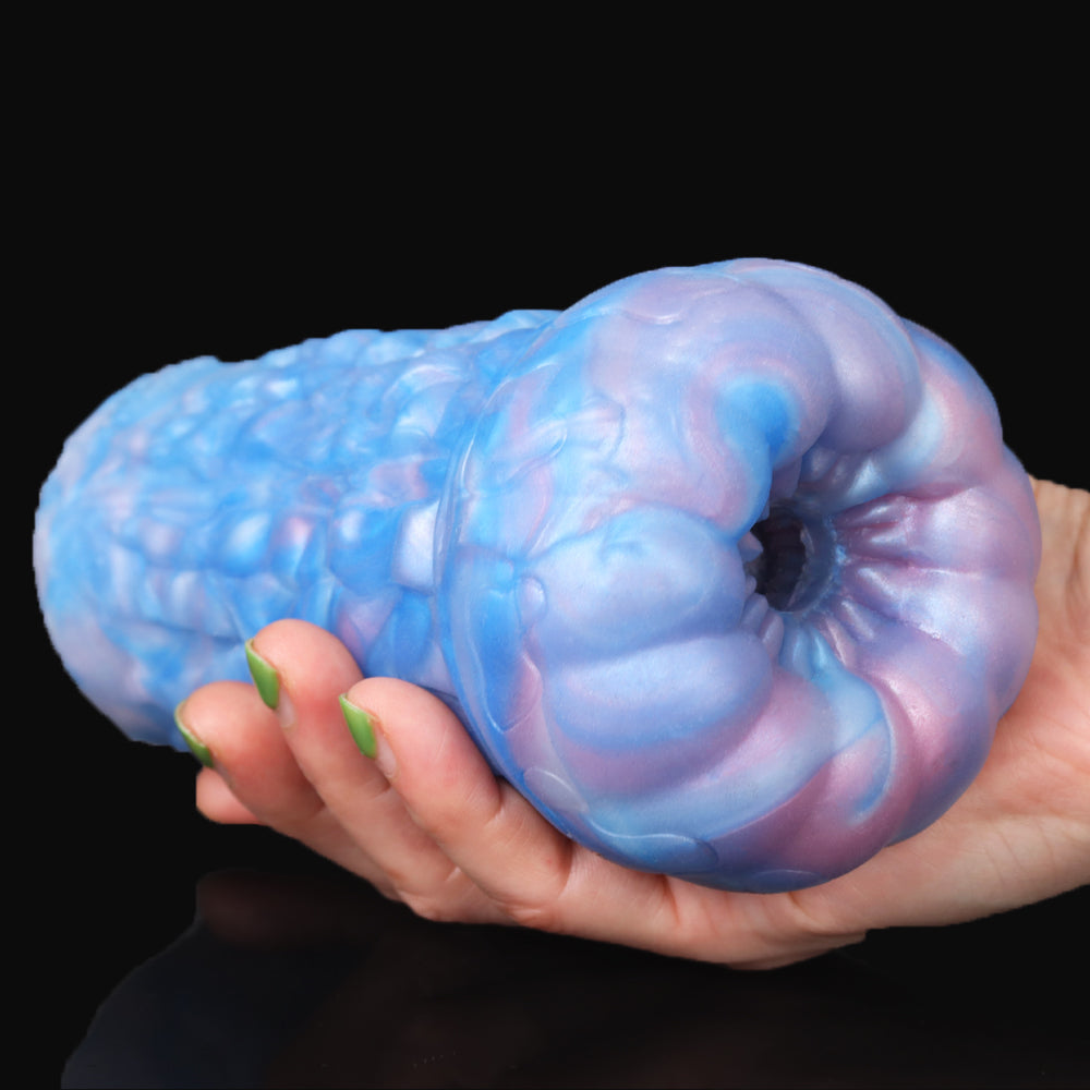 Rainbow Fantasy Pocket Pussy – Alien Swirl Suction Stroker | Domlust