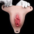 Wearable Silicone Fake Pussy Pants — Realistic Artificial Vagina Strap-On for Femboys