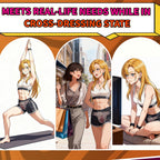Wearable Silicone Fake Pussy Pants — Realistic Artificial Vagina Strap-On for Femboys