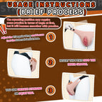 Wearable Silicone Fake Pussy Pants — Realistic Artificial Vagina Strap-On for Femboys