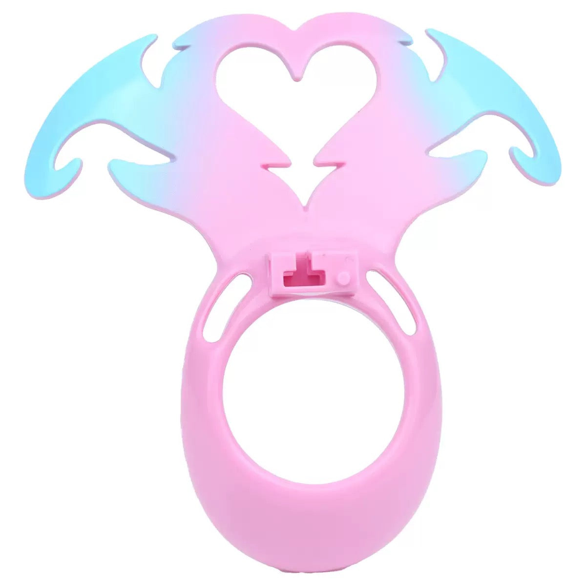 Chastity Cage Replacement Kit – Rings, Base Plate & Heart Key | Compatible Accessories Set