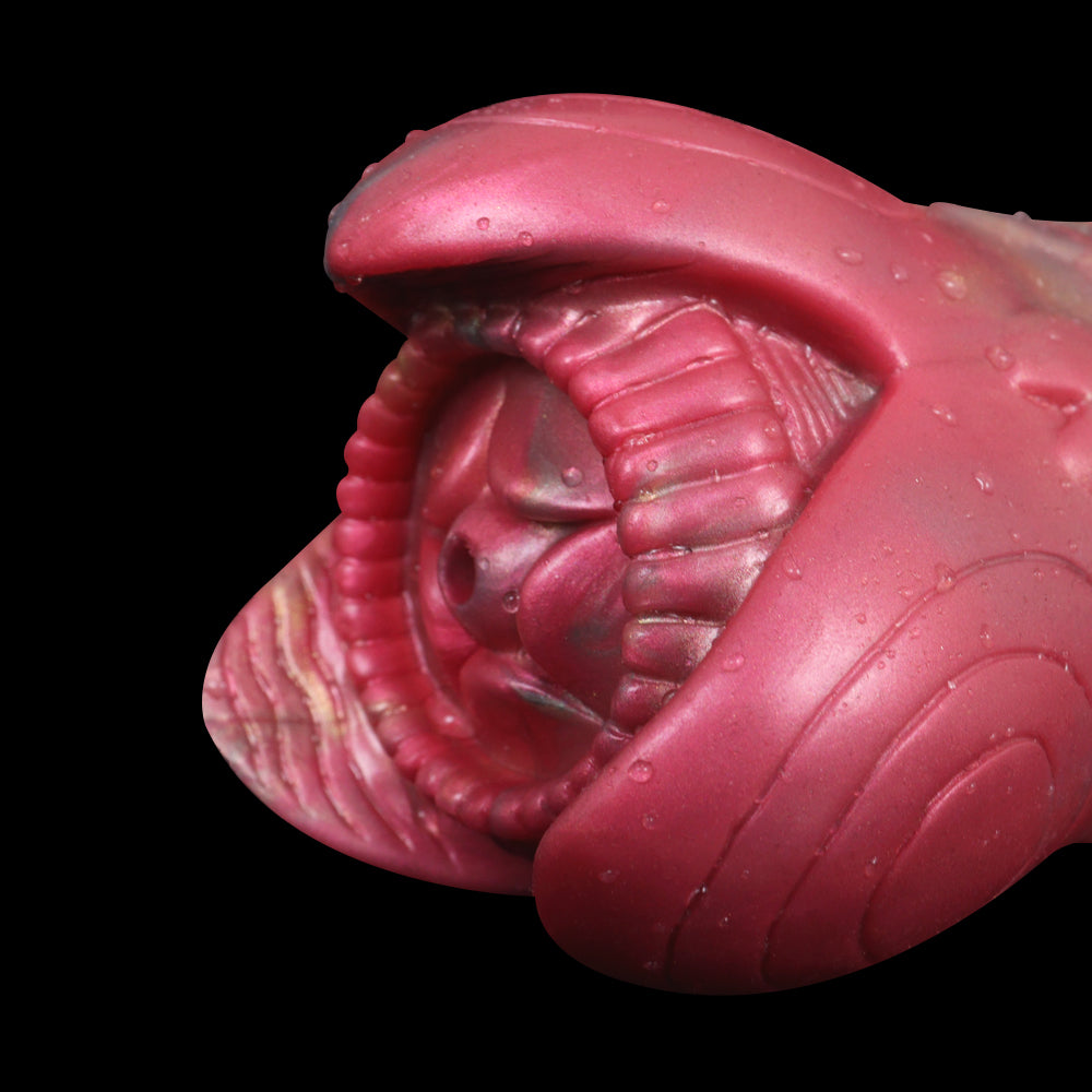Domlust Rock Alien Beast Pocket Pussy — Fantasy Vagina Silicone Stroker for Men