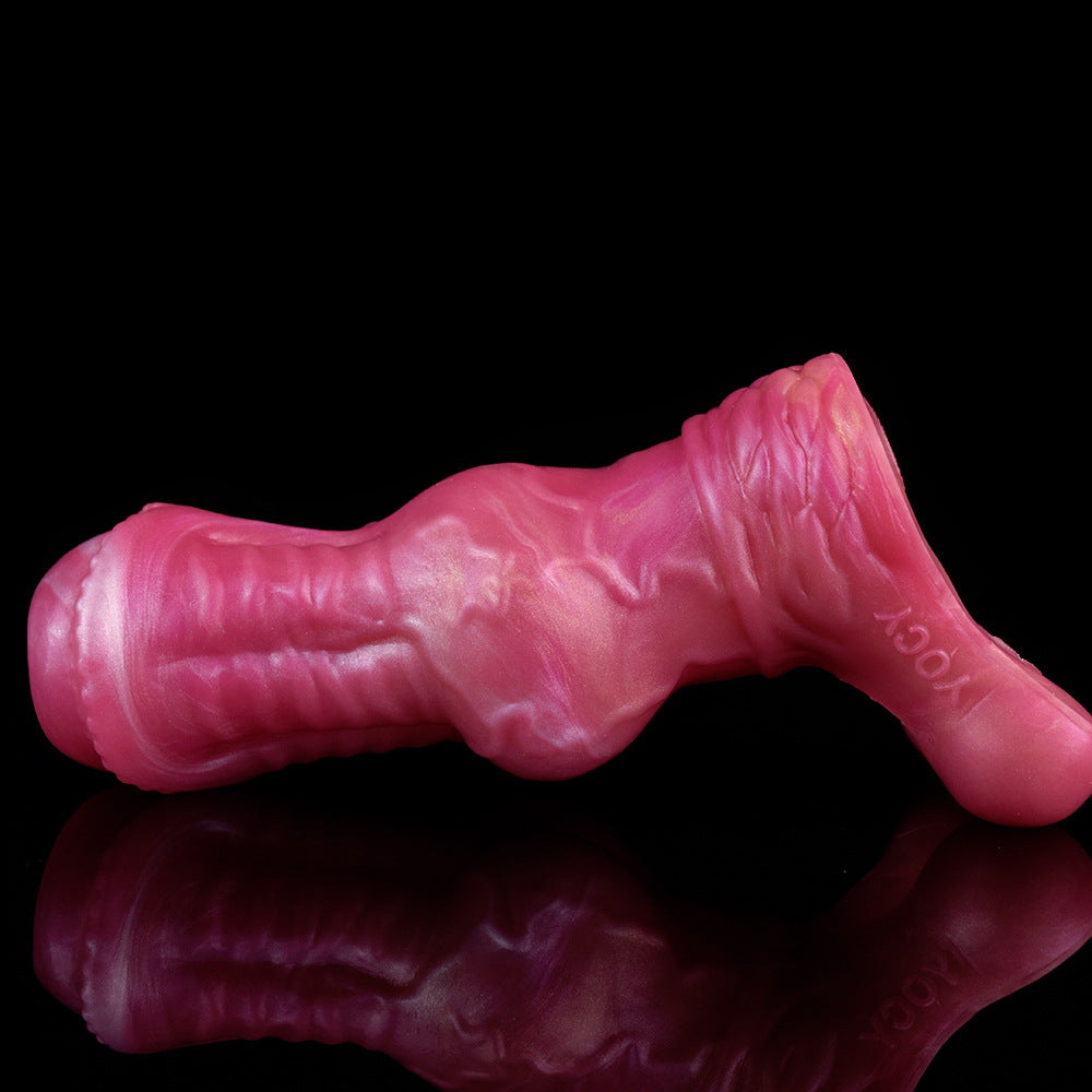 Fantasy Horse Knot Penis Sleeve – Soft Silicone Cock Extender for Stamina, Girth & Intense Sensation