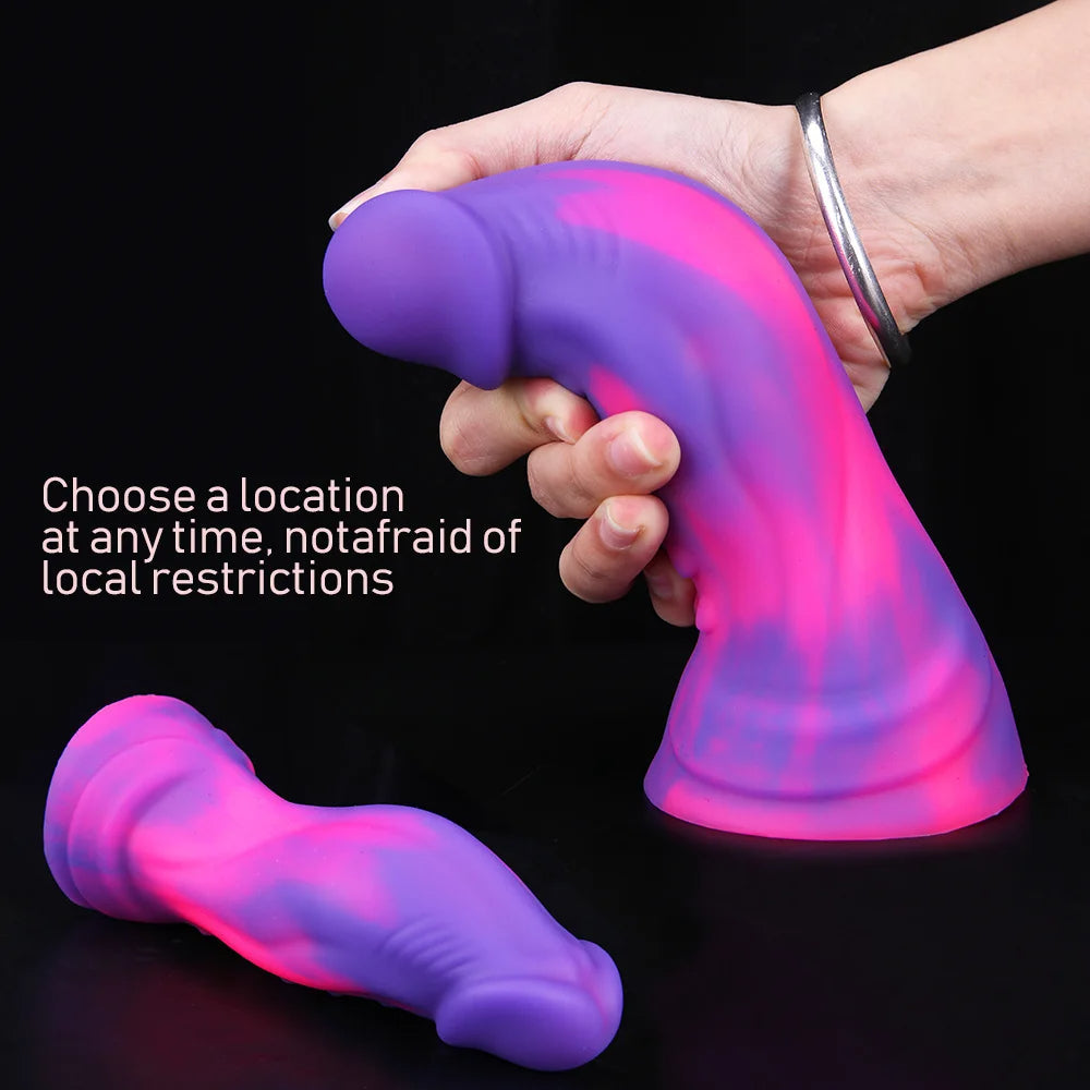 Exotic Dragon Dildo Anal Butt Plug - Monster Creature Cock Women Masturbation Sex Toy
