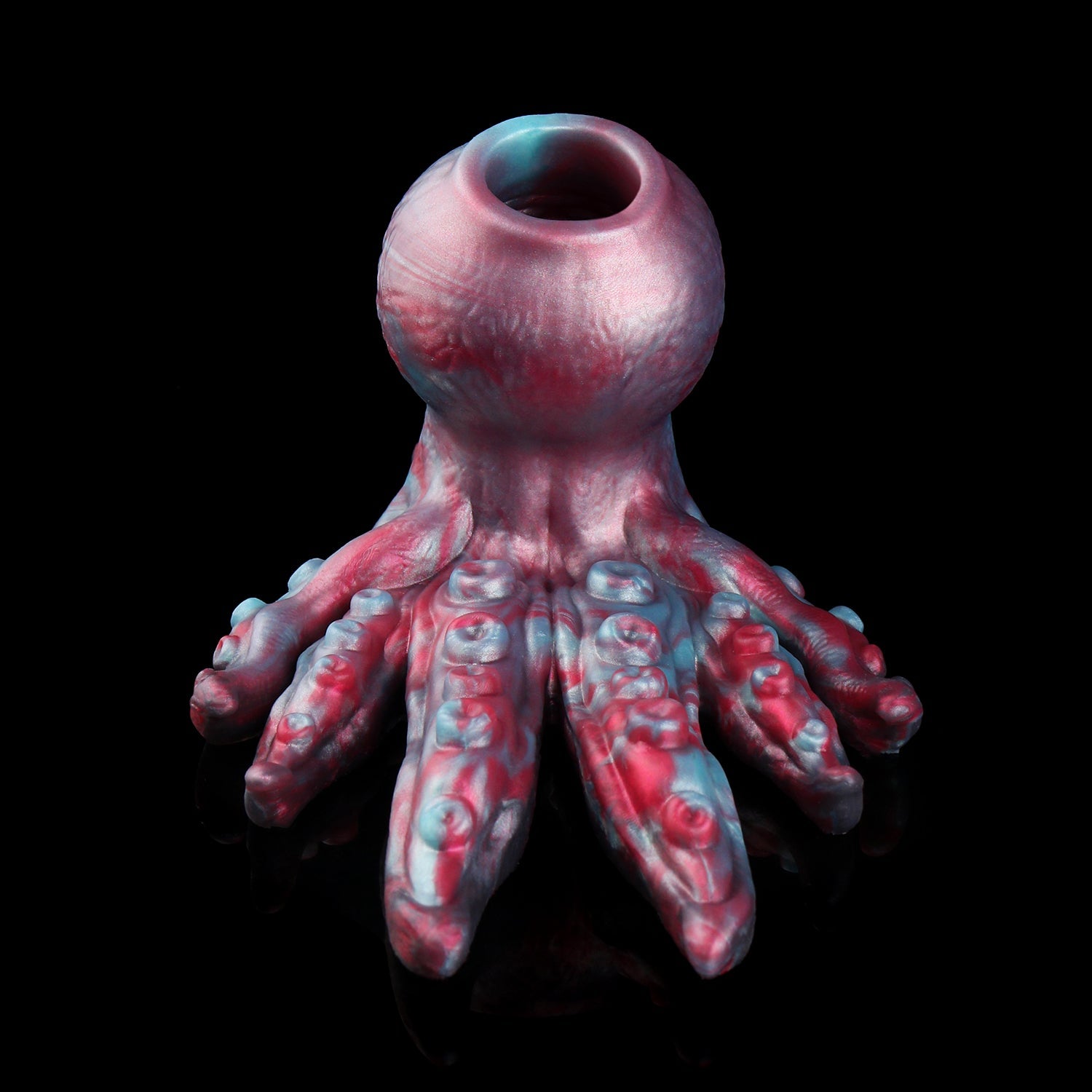 Alien Octopus Cock Sleeve with Grinding Stimulator — Fantasy Penis Sleeve for Couples
