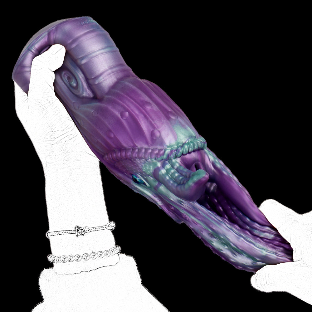 Nautilus Tentacle Pocket Pussy – 3-in-1 Silicone Masturbator with Anal Plug & Tentacle Dildo | Domlust