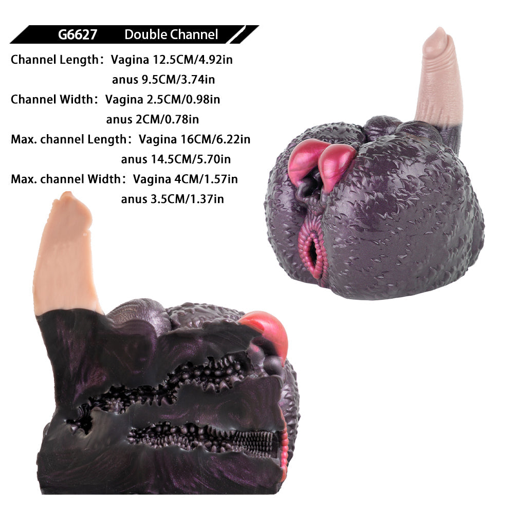 Hyena Torso Sex Doll — Realistic Silicone Beast Pussy & Dog Dildo | Domlust Heavy Fetish