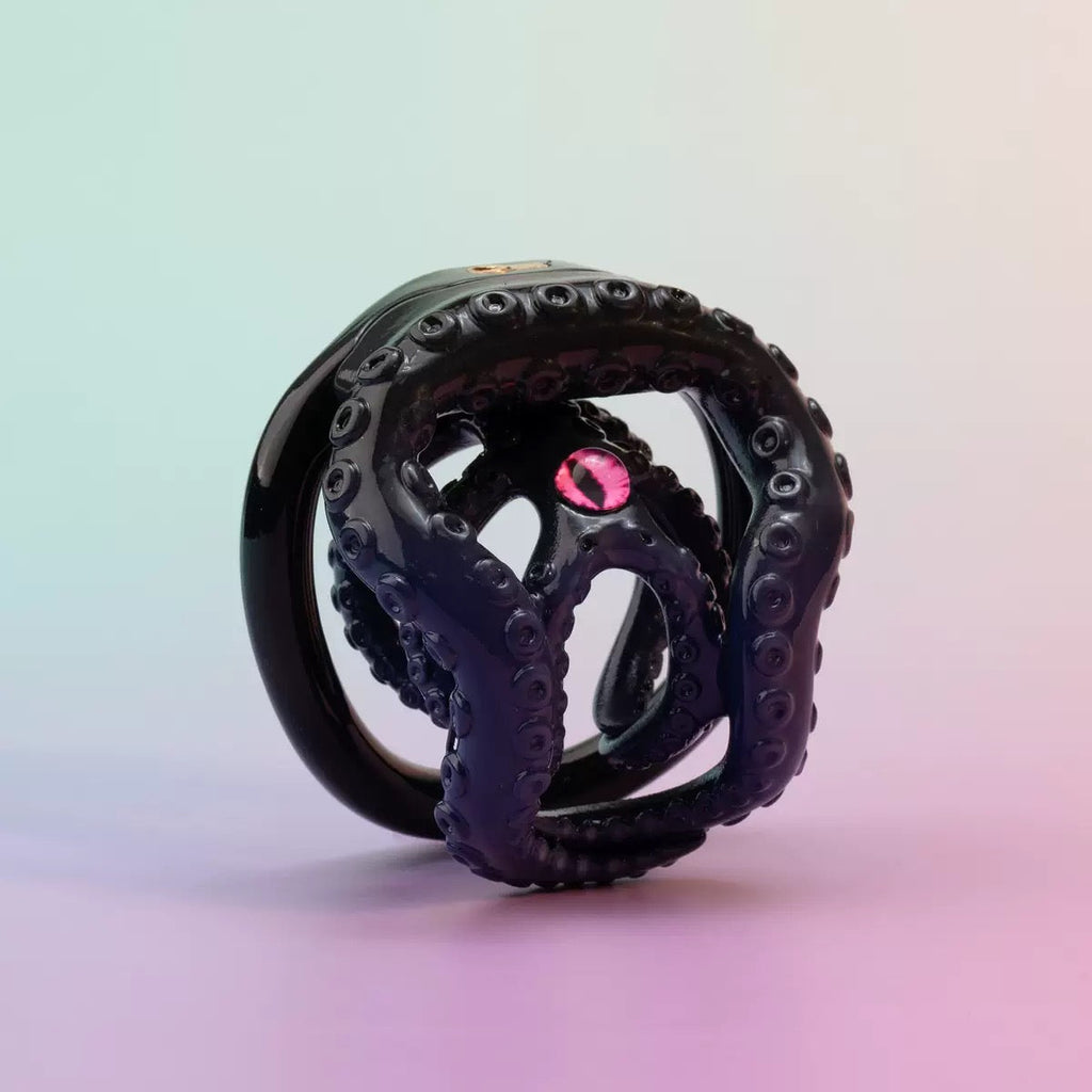 OctaCore Octopus-Inspired Dual-Layer Biomechanical Chastity Cage🐙