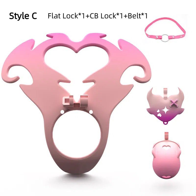 Angel 3D Sissy Chastity Cage SL25001