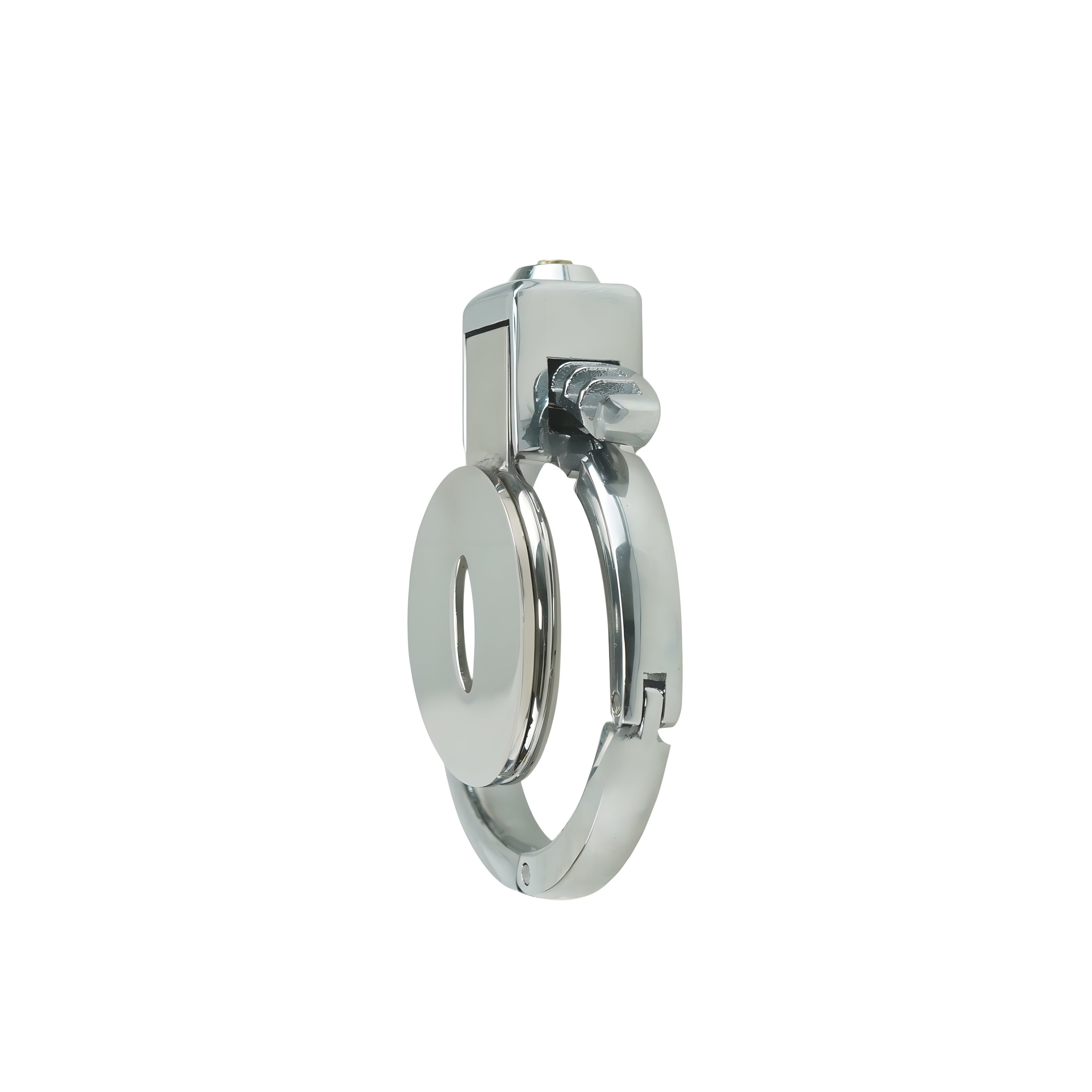 All-Metal Adjustable Chastity Device – Lightweight 100g, 40–63mm Fit