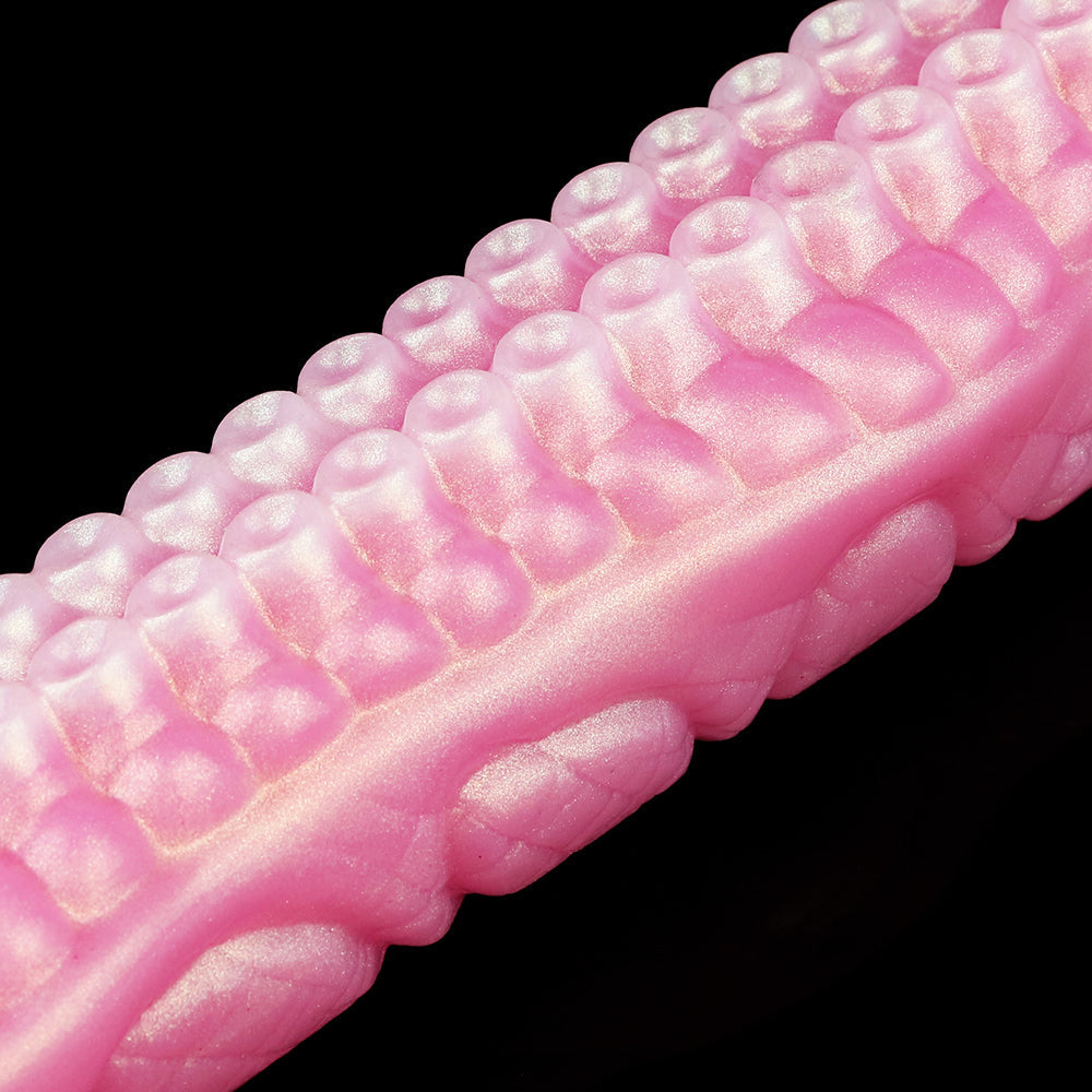 Platinum Silicone Tentacle Dildo – Fantasy Pink Big Suction Cup Sex Toys | S to XXL 25 Inch Sizes