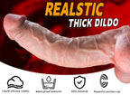 38cm Long Extra Large Realistic Silicone Dildo with Suction Base - Tarisss Sex Toy Store