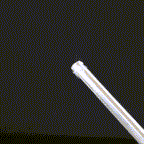 Stainless Steel Urethral Sounding Rod with Lubricant Applicator & Pouch