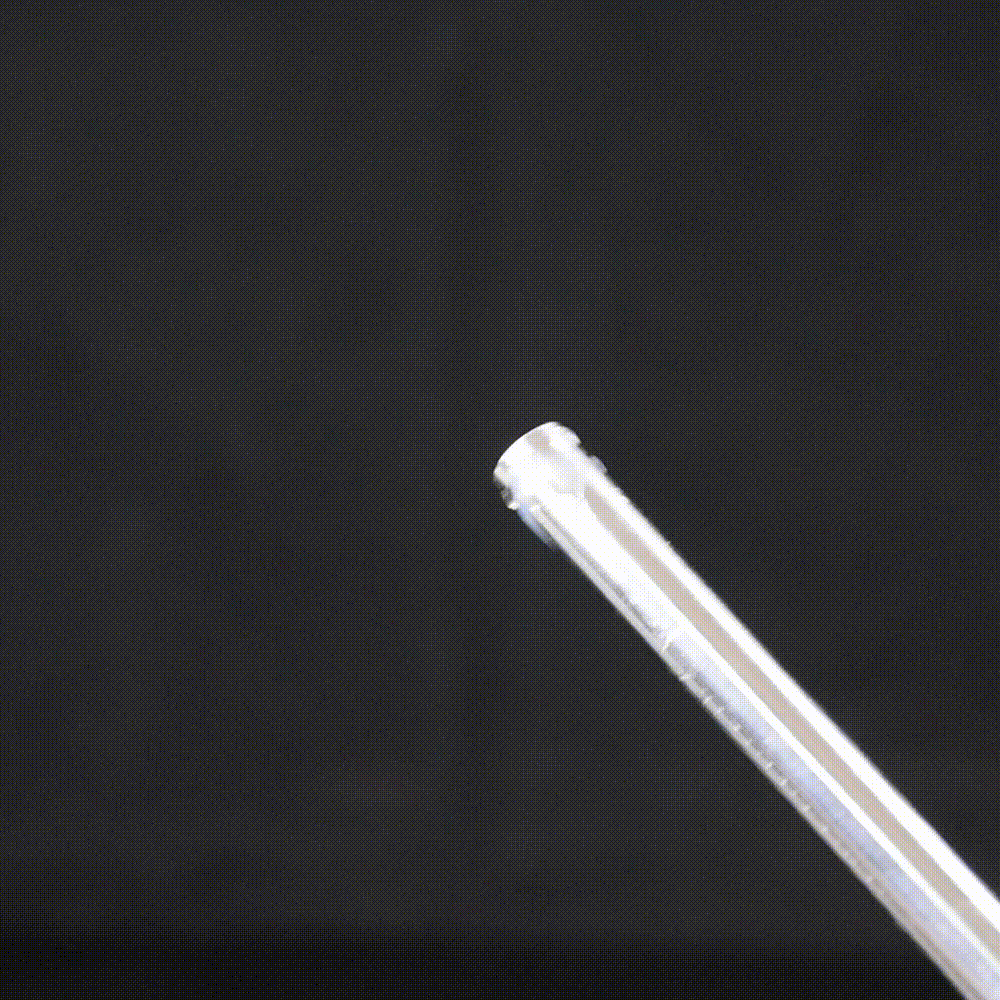 Stainless Steel Urethral Sounding Rod with Lubricant Applicator & Pouch