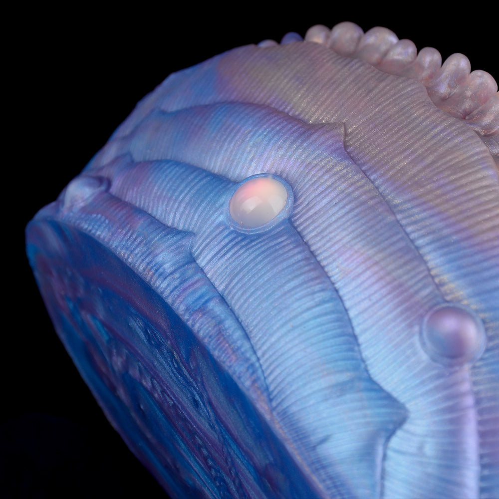 Fantasy Abalone Pocket Pussy – Premium Platinum Silicone Masturbator Sleeve for Men