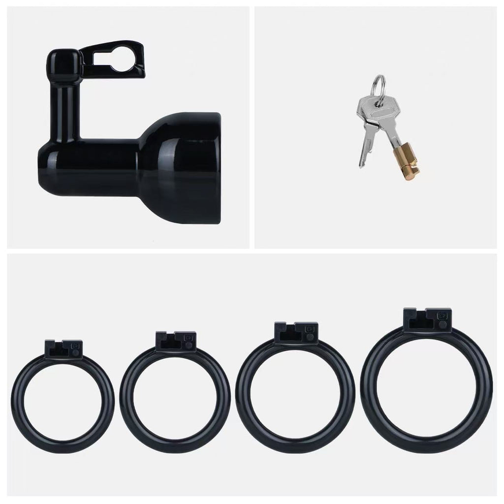 Inverted Negative Resin Cage – Precision Control | 4 Ring Sizes