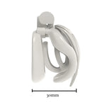 3D Ultra Compact Shield Chastity Cage – Lightweight Resin Device for Discreet Daily Wear