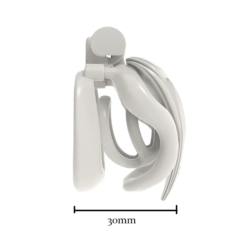 3D Ultra Compact Shield Chastity Cage – Lightweight Resin Device for Discreet Daily Wear