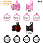 3D Printed Resin Hourglass Male Chastity Cage