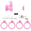 3D Printed Resin Hourglass Male Chastity Cage