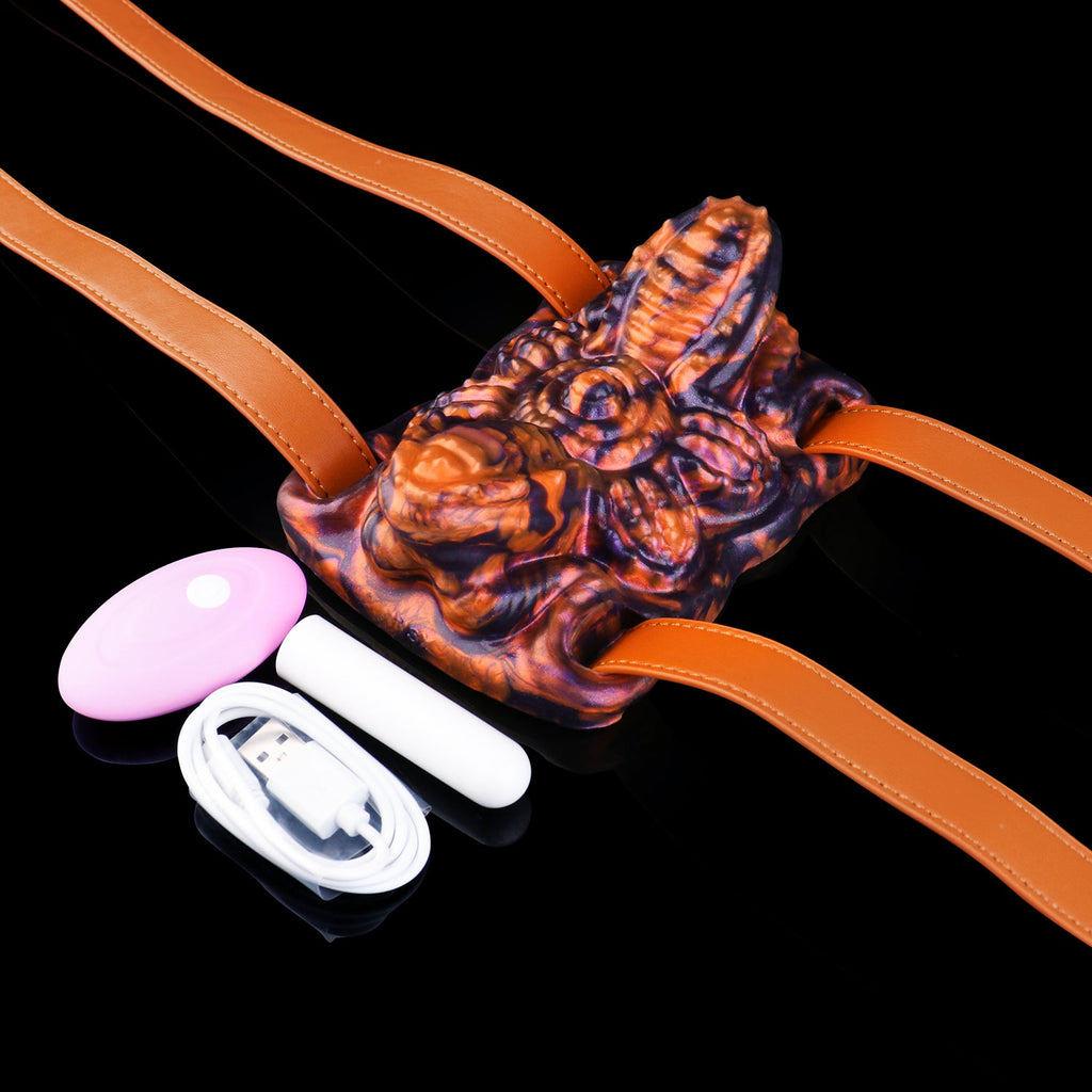 Devourbloom Spirit Fantasy Flora Grinder Sex Toy | Wearable Vibrating Grinder for Couples | Domlust