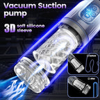 Strapon Adult Stroker Blowjob Machine - Harness Sucking Male Masturbator Penis Massage Vibrator