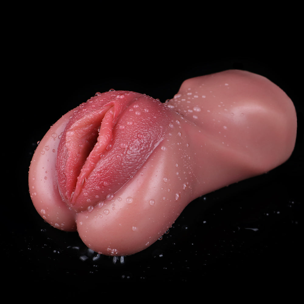Big Labia Pocket Pussy – Realistic Silicone Male Masturbator | Domlust Fetish