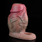 Big Girthy Cock Sleeve Extender Male Sex Toy - Thick Dildo Silicone Soft Cockring Masturbator