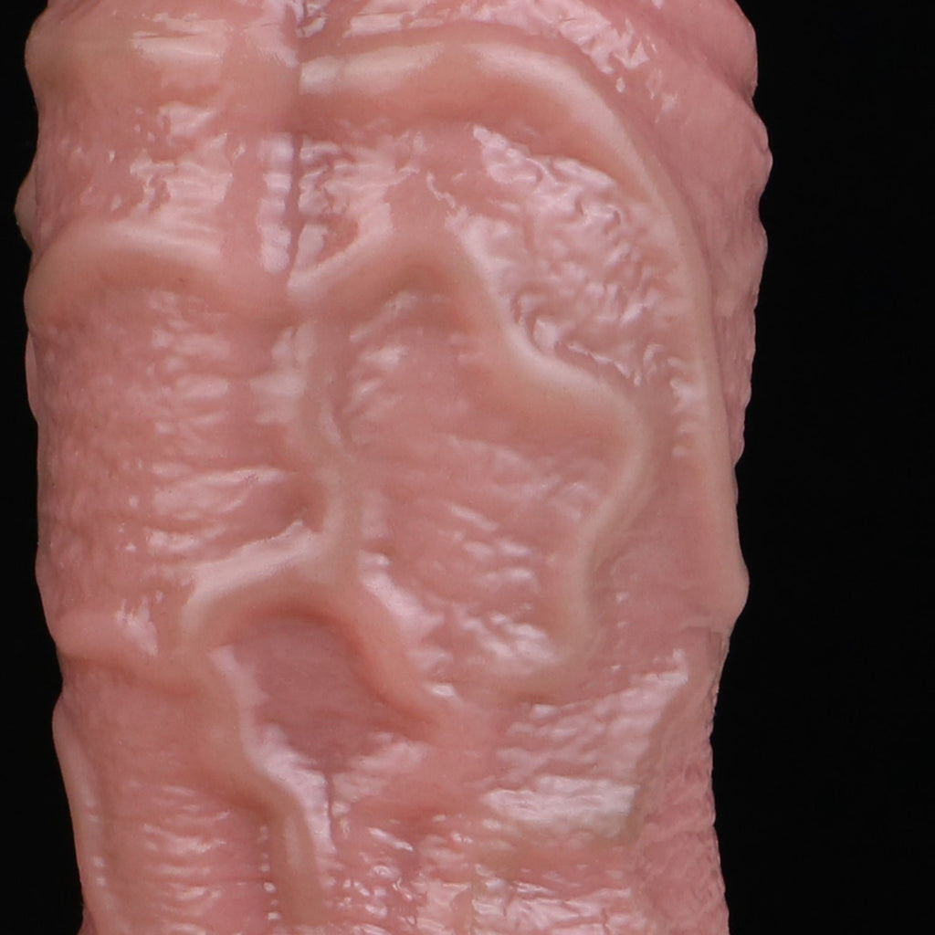 Realistic Cock Sleeve Sex Toys for Men - Lifelike Textured Big Girthy Penis Sheath Extender
