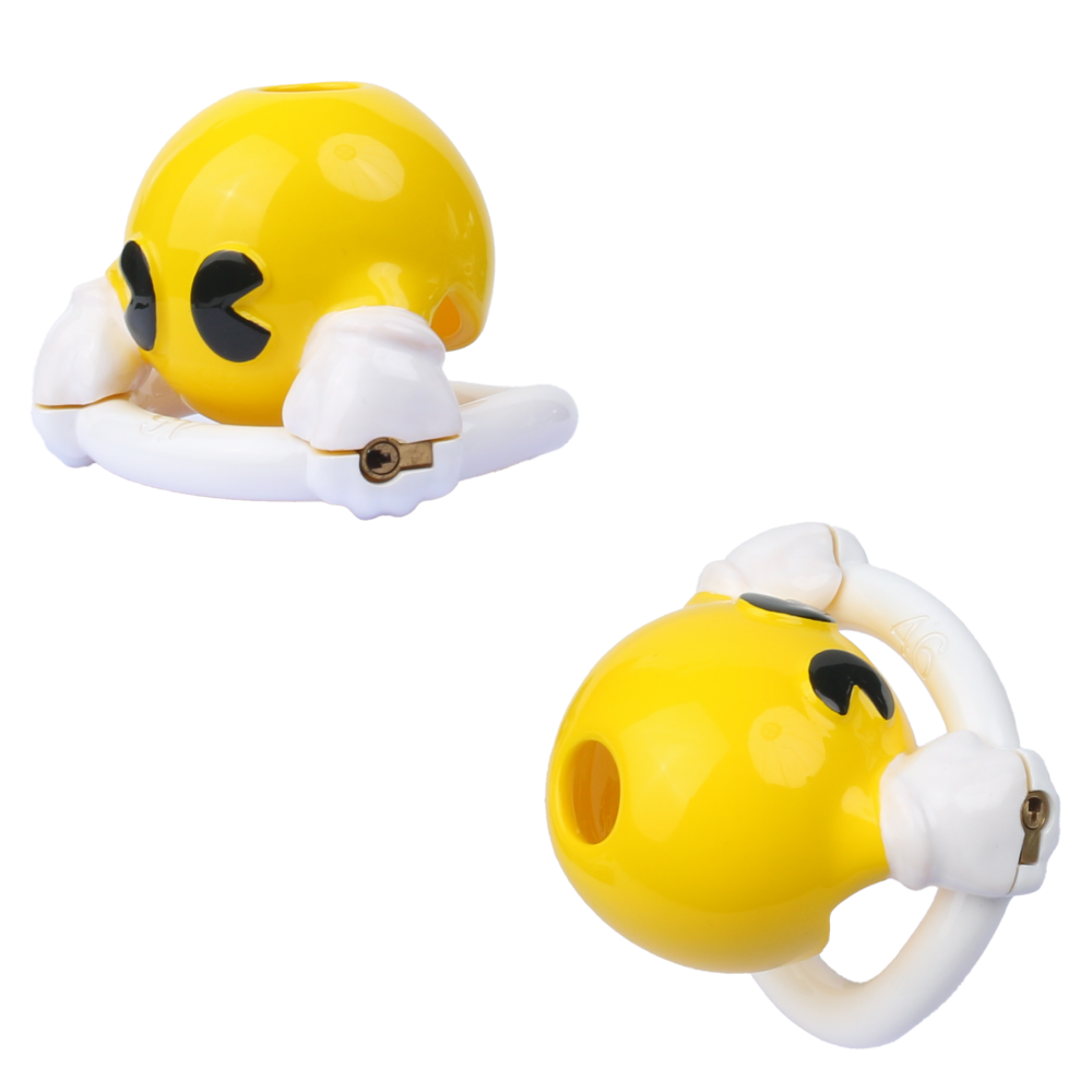 Retro Arcade Resin Chastity Cage – Cute Bite Design