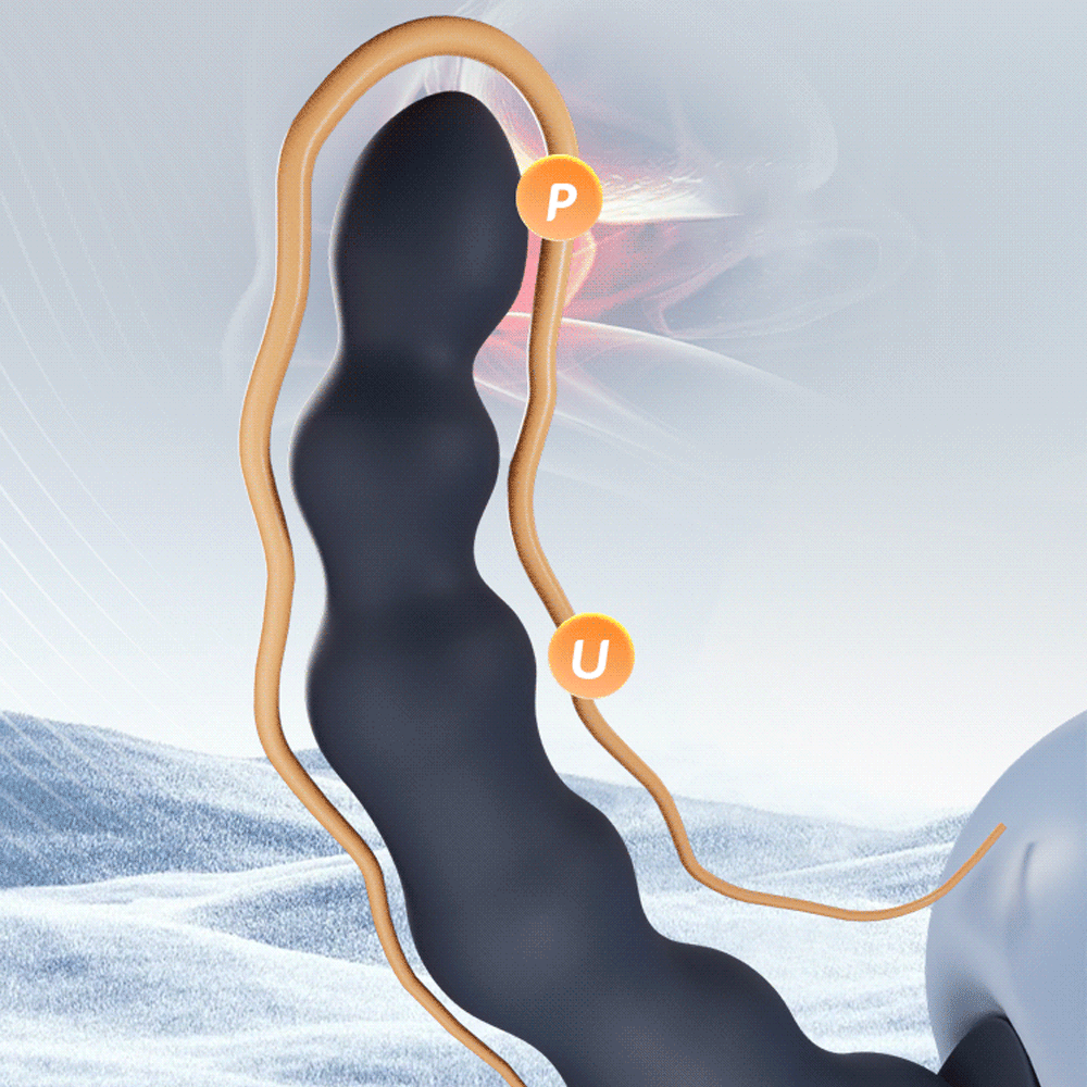 Vibrating Anal Beads Prostate Massager - Portable Finger Vaginal Anal Orgasm Handy Sex Toys