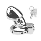 Metal Cock Design Adjustable Chastity Cage – Ring Sizes 32mm to 50mm