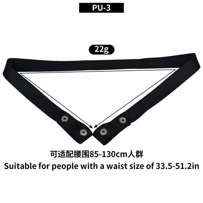 Premium Dual-Stretch Waistband – Latex & Nylon Fiber Comfort Fit-PU03