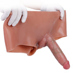 Strap On Cock Sleeve Underwear Sex Toys for Men - 7-inch Life Size Penis Extender Sheath