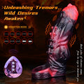 Vibrating Penis Sleeve 6-inch Cock Extender – Remote Control Fantasy Male Enhancer
