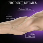 Giant Realistic Monster Phallus - Multi-Size Veined Silicone Pleasure Toy
