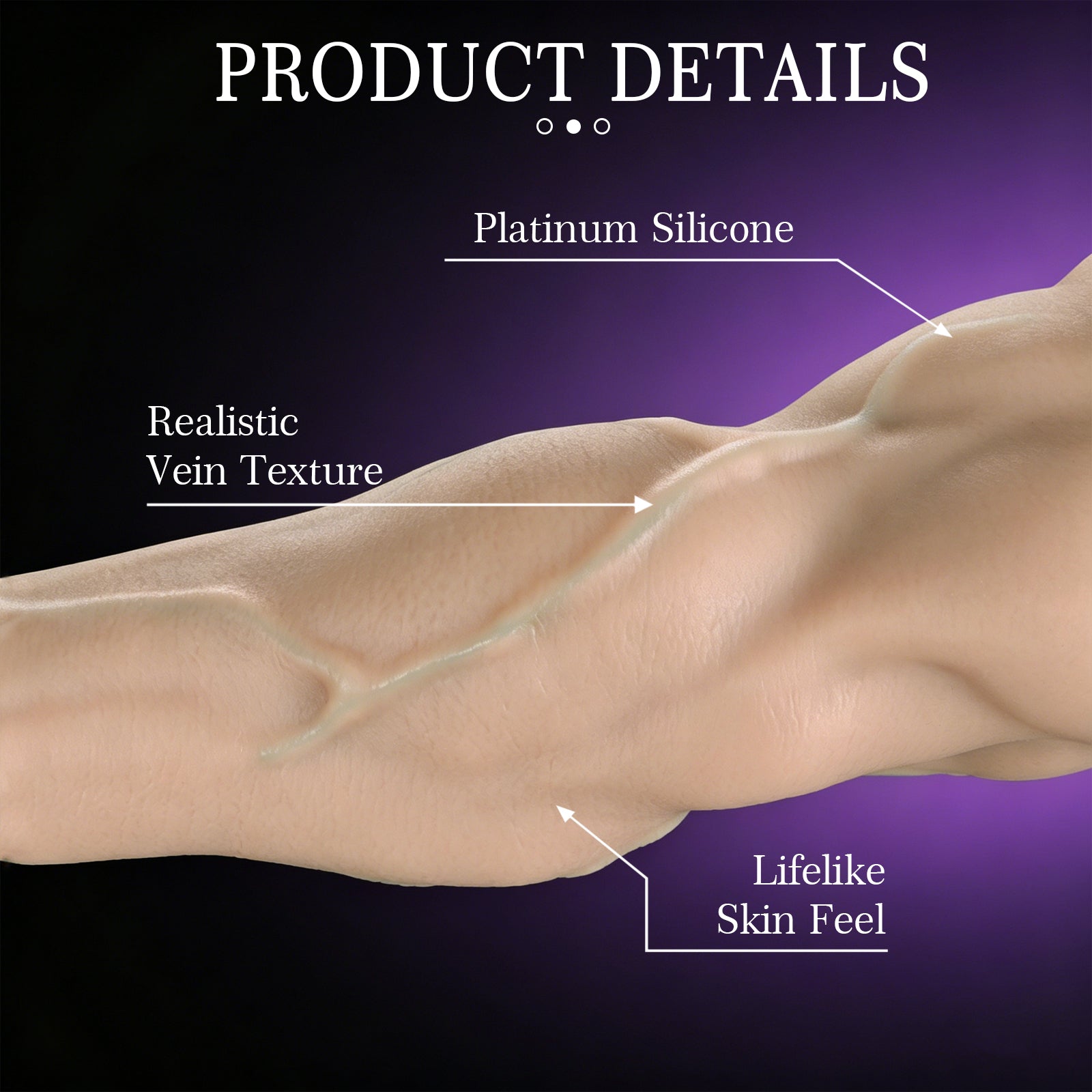 Giant Realistic Monster Phallus - Multi-Size Veined Silicone Pleasure Toy