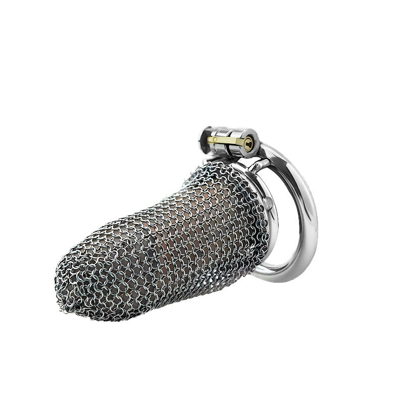 Chainmail Chastity Cage — Medieval Fantasy Armor for Your Most Private Battles