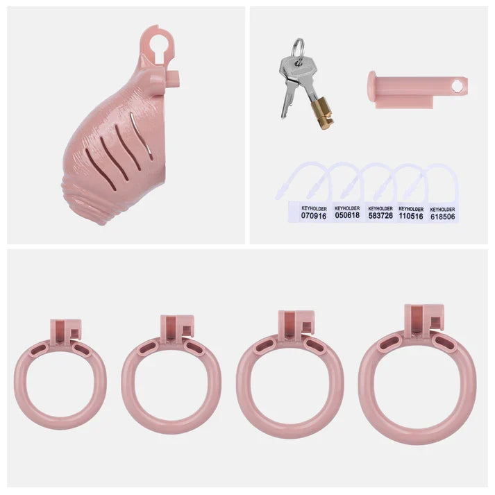 Foreskin Style Chastity Cage – Realistic ABS Resin Design for Everyday Wear