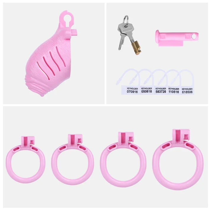 Foreskin Style Chastity Cage – Realistic ABS Resin Design for Everyday Wear