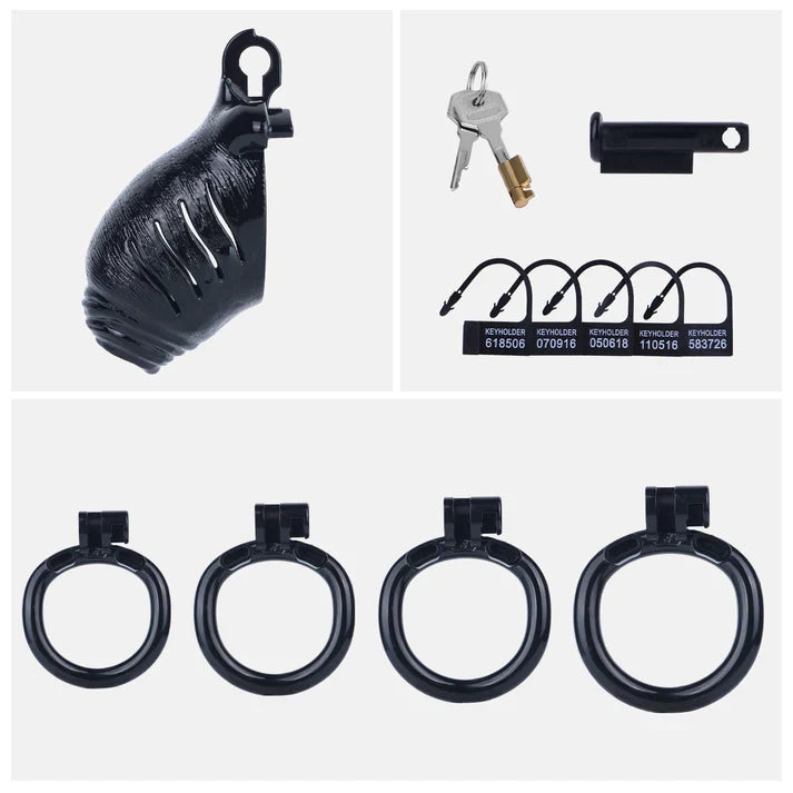 Foreskin Style Chastity Cage – Realistic ABS Resin Design for Everyday Wear