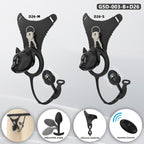 Puppy Head Chastity Cage Set with Underwear & Plug-GSD Series