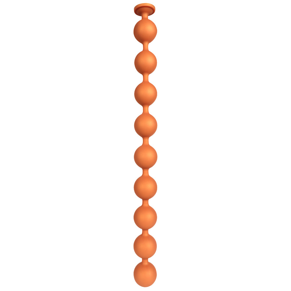 Lina - 9 Anal Beads - Huge Silicone Anal Balls