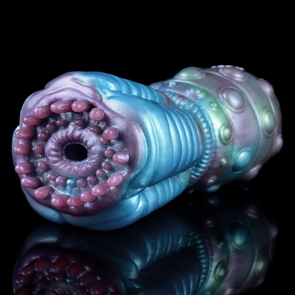 Deep Sea Anemone Pocket Pussy — Premium Silicone Alien Fantasy Masturbator