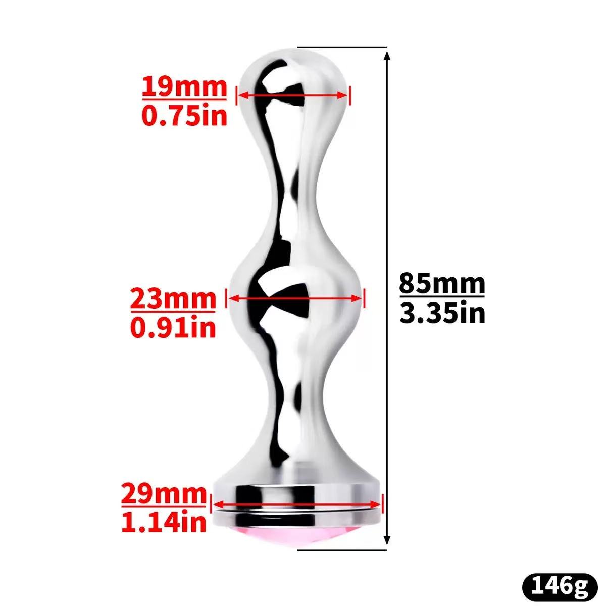Small Gold Shell-Shaped Chastity Cage – Comfortable & Venus’ Shell Lock