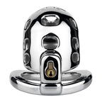 Breathable Aluminum Chastity Cage | Lightweight Mirror Polished Metal Chastity Device