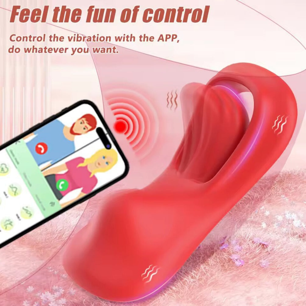 APP Controlled Clitoral Stimulation Magic Wand - Wearable Vibrating Panties Women Vibrator
