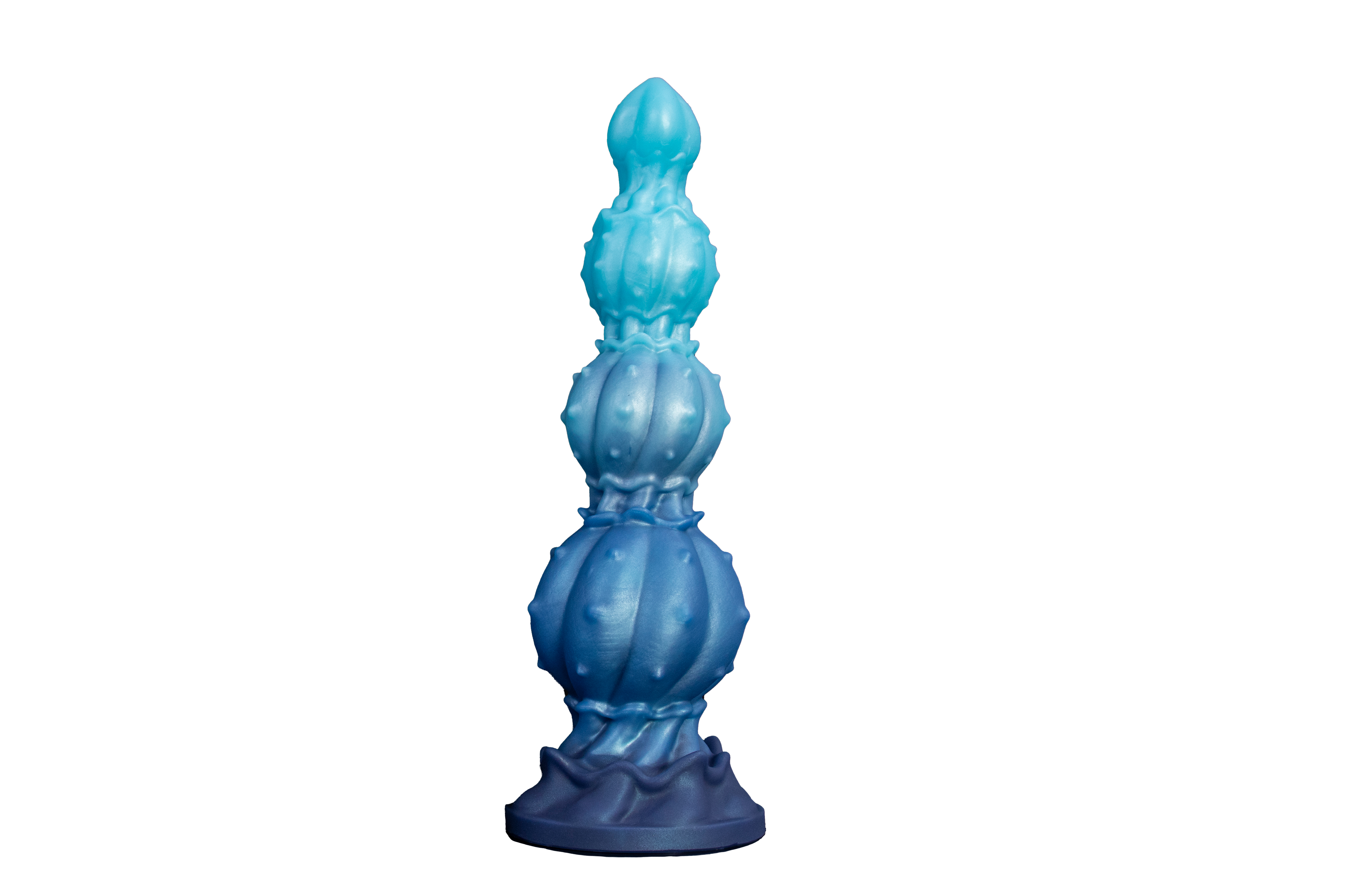 Neptune Spire Multi-Segment Fantasy Plug Dual-firmness Design (firm base, soft body)