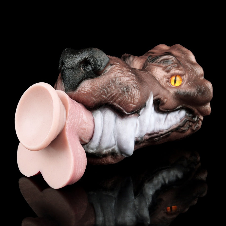 Jackal Dune Wolf Head Pocket Pussy – Beast Blowjob Male Masturbator